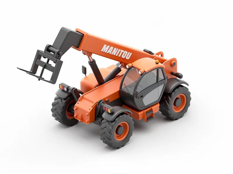 Телескопический погрузчик (Manitou)